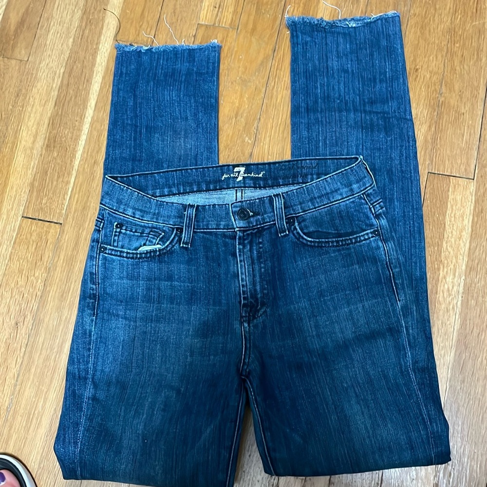 7 for all Mankind size 26 jeans dark wash